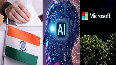 india, ai, microsoft