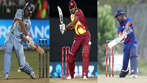 yuvraj - pollard - Dipendra Singh Airee