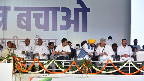 I.N.D.I.A. Alliance, Delhi.