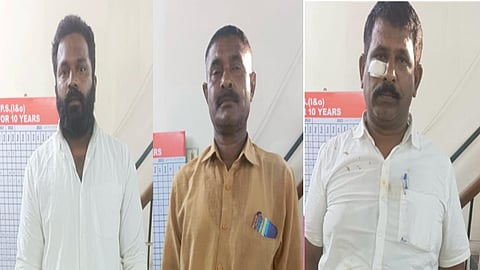 பா.ஜ.க நிர்வாகி, போலீஸ் உள்ளிட்ட மூவர் கைது