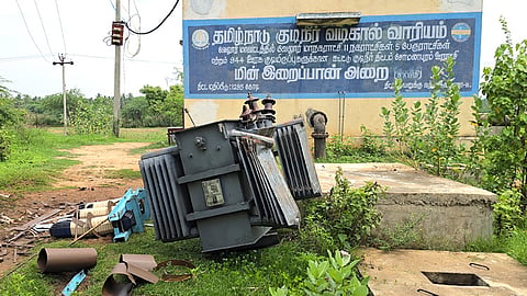 Copper wire theft
