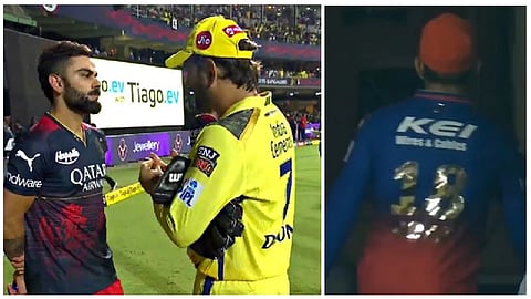virat kohli - dhoni