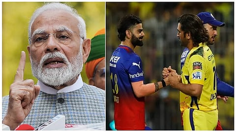 pm modi, CSKvsRCB