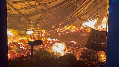 Fire accident