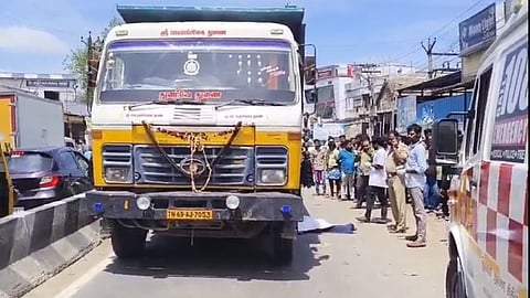 Lorry accident