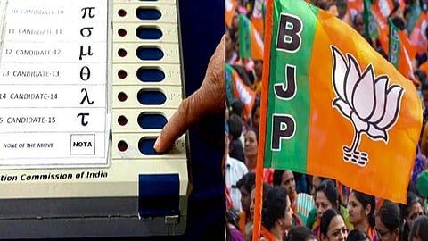 nota - bjp
