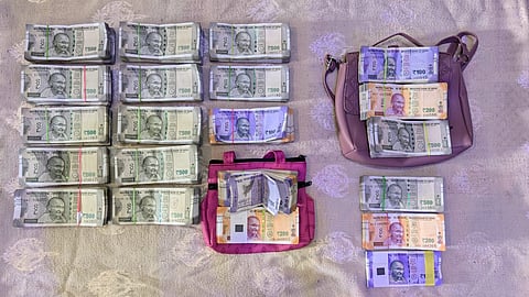 Cash seized