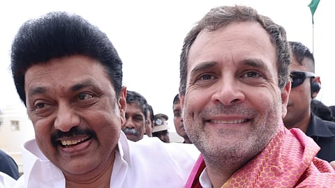 மு.க.ஸ்டாலின் - ராகுல் காந்தி