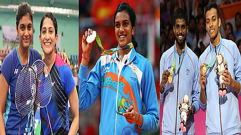 india badminton players