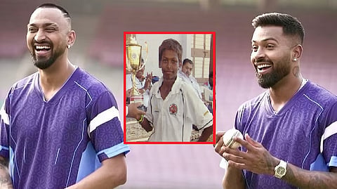 க்ருணால் பாண்டியா, ஹர்திக் பாண்டியா