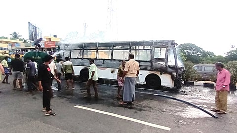 Fire accident