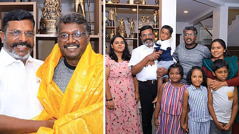 மாரி செல்வராஜை வாழ்த்திய திருமாவளவன் எம்.பி
