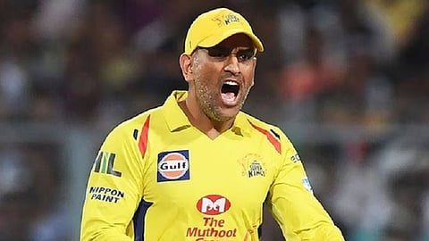 angry dhoni