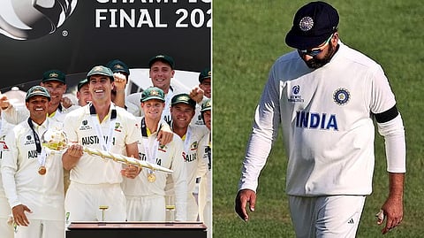 india lost in 2023 wtc final