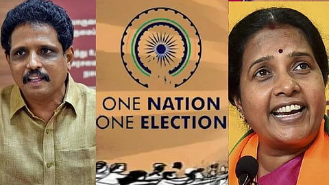 சு.வெங்கடேசன் - வானதி சீனிவாசன்