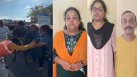 காவலாளி தாக்கப்பட்ட விவகாரம்: மூவர் கைது