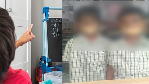 தலைமை ஆசிரியர் மீது புகார்
