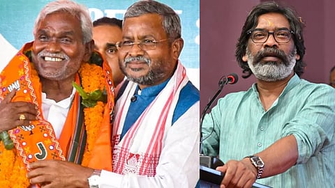 சம்பாய் சோரன், ரவீந்திர குமார், ஹேமந்த் சோரன்