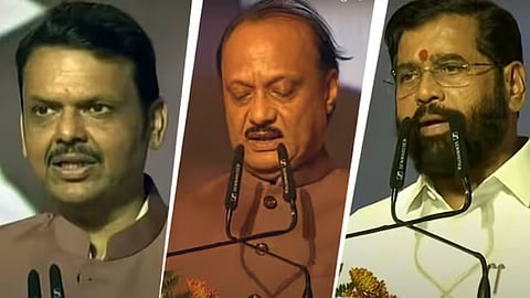 பட்னாவிஸ், அஜித்பவார், ஷிண்டே