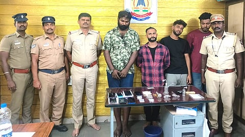 நான்கு பேர் கைது
