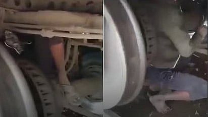 man travels 250 km under train in madhyapradesh