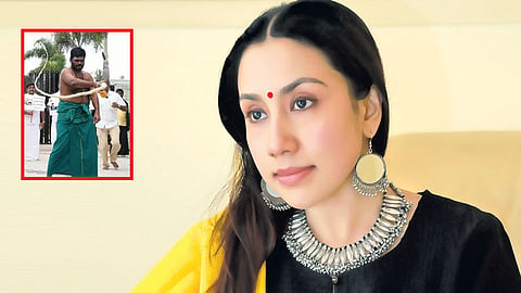divya sathyaraj asks 8 questions for annamalai