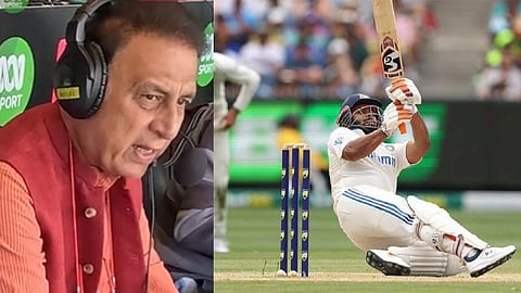 sunil gavaskar slams rishabh pant