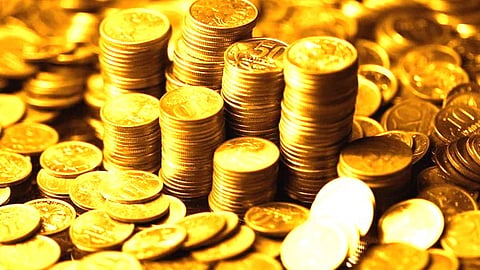 Gold coins