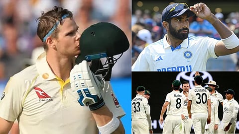 smith, bumrah, aus team