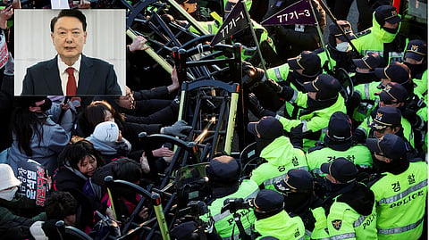 the failed attempt to arrest south korea former presdient
