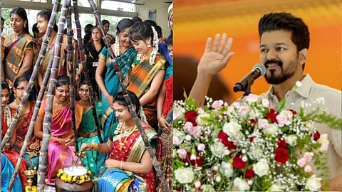 தவெக தலைவர் விஜய் பொங்கல் வாழ்த்து