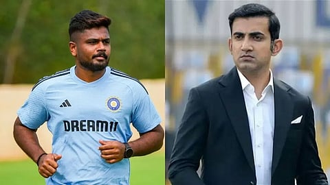 gautam gambhir old video viral on sanju samson