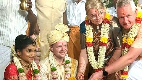 நெதர்லாந்து இளைஞரை கரம்பிடித்த கோவை பெண்