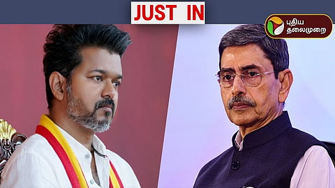 தவெக தலைவர் விஜய், ஆளுநர் ஆர்.என்.ரவி