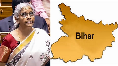 nirmala sitharamans union budget 2025 bihar schemes