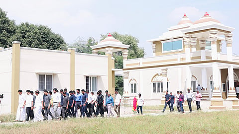 chief minister stalins emergency inspection at trichy mani mandapams