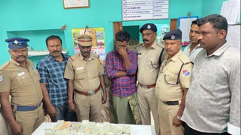 ஹவாலா பணம் பறிமுதல்