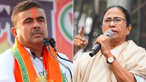 west bengal cm react on suvendu adhikari message