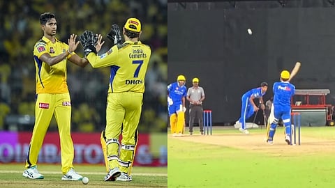 pathirana - dhoni