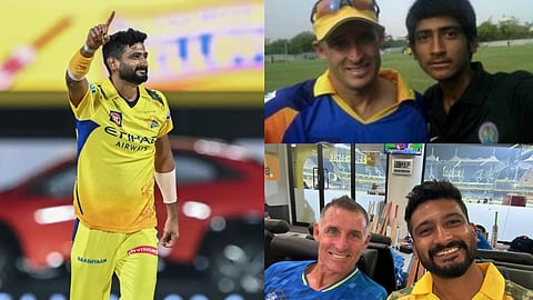 khaleel ahmed - Mike Hussey