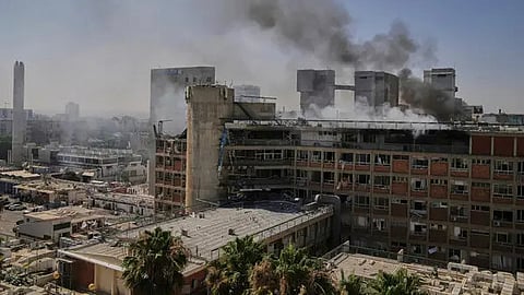 Israel says hospital directly hit by Iranian missile