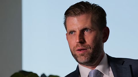 usa president son eric trump opens door to political