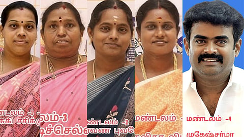 5 மண்டலத் தலைவர்கள் ராஜினாமா