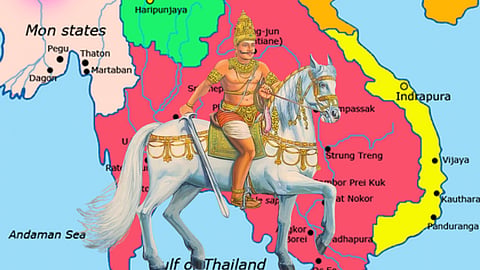 Rajendra Chola in Cambodian history
