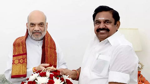 aidmk edappadi K palaniswami explain on delhi amit shah meets