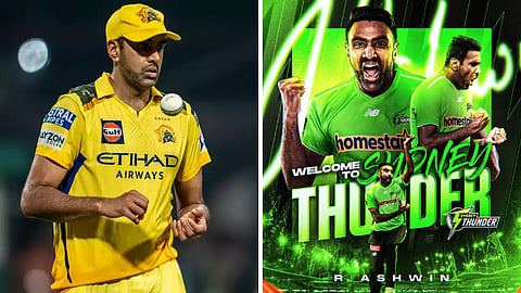Ashwin signs with Sydney Thunder