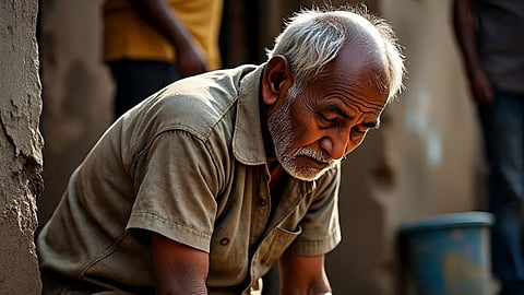 uttarpradesh dalit community older man forced to lick ground urine