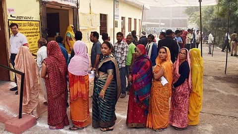 what reason of women voters increased of last five elections