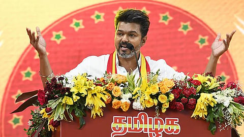 தவெக தலைவர் விஜய்