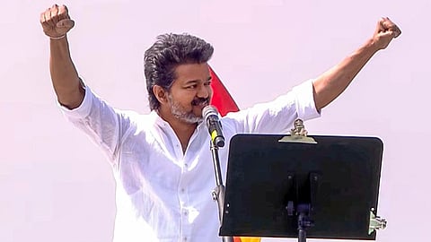 தவெக தலைவர் விஜய்